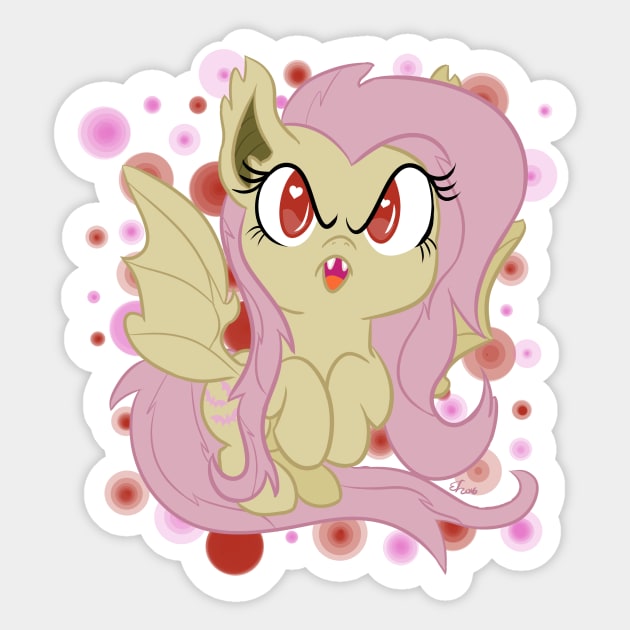 Flutterbat! Sticker by EmberfallPlush